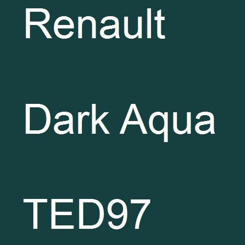 Renault, Dark Aqua, TED97.